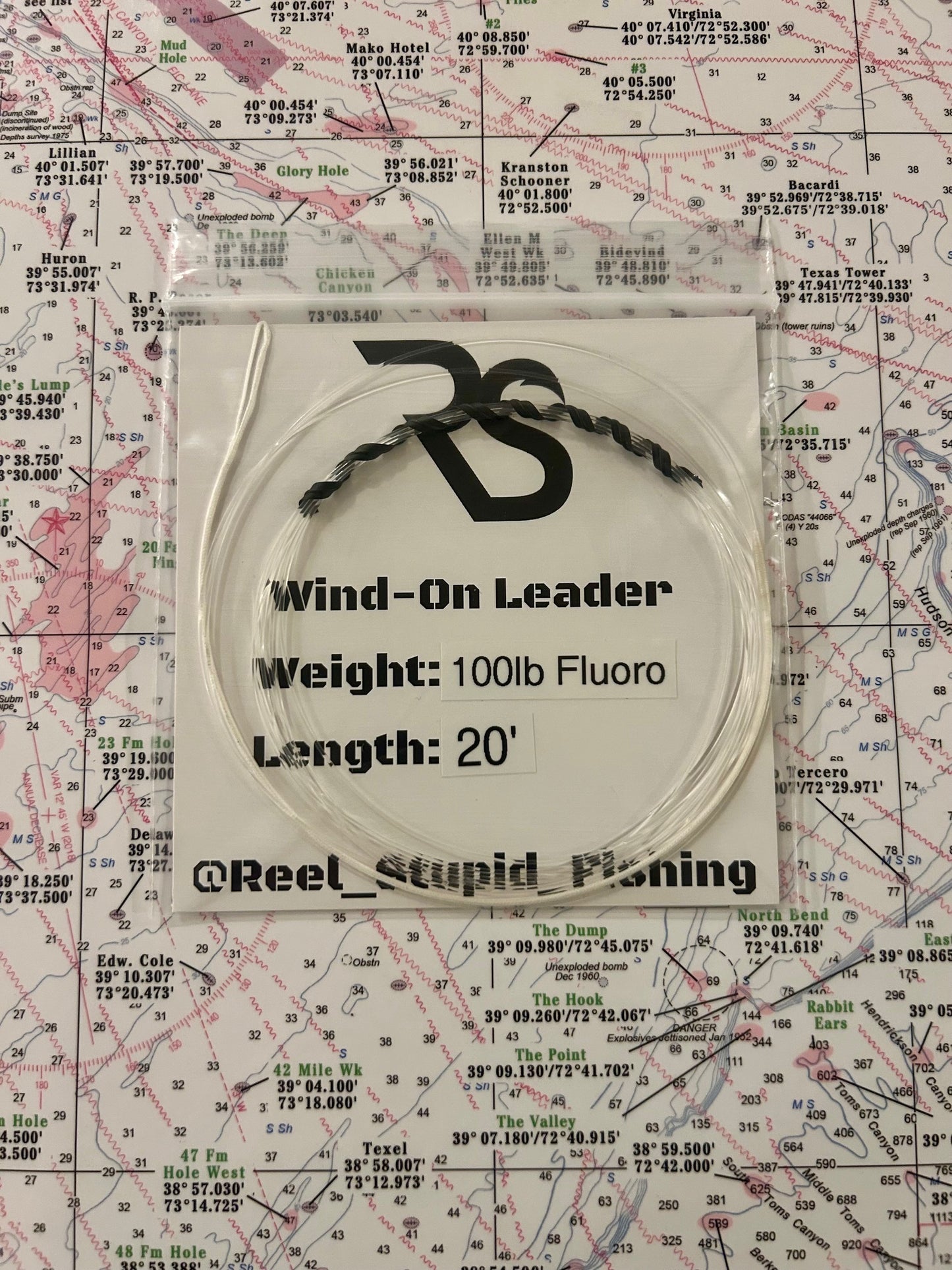 20' Fluorocarbon 100lb