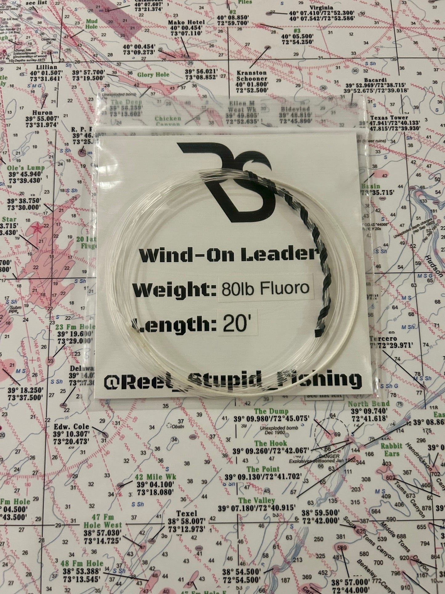 20' Fluorocarbon 80lb
