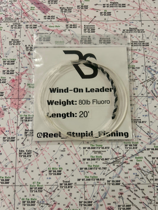 20' Fluorocarbon 80lb